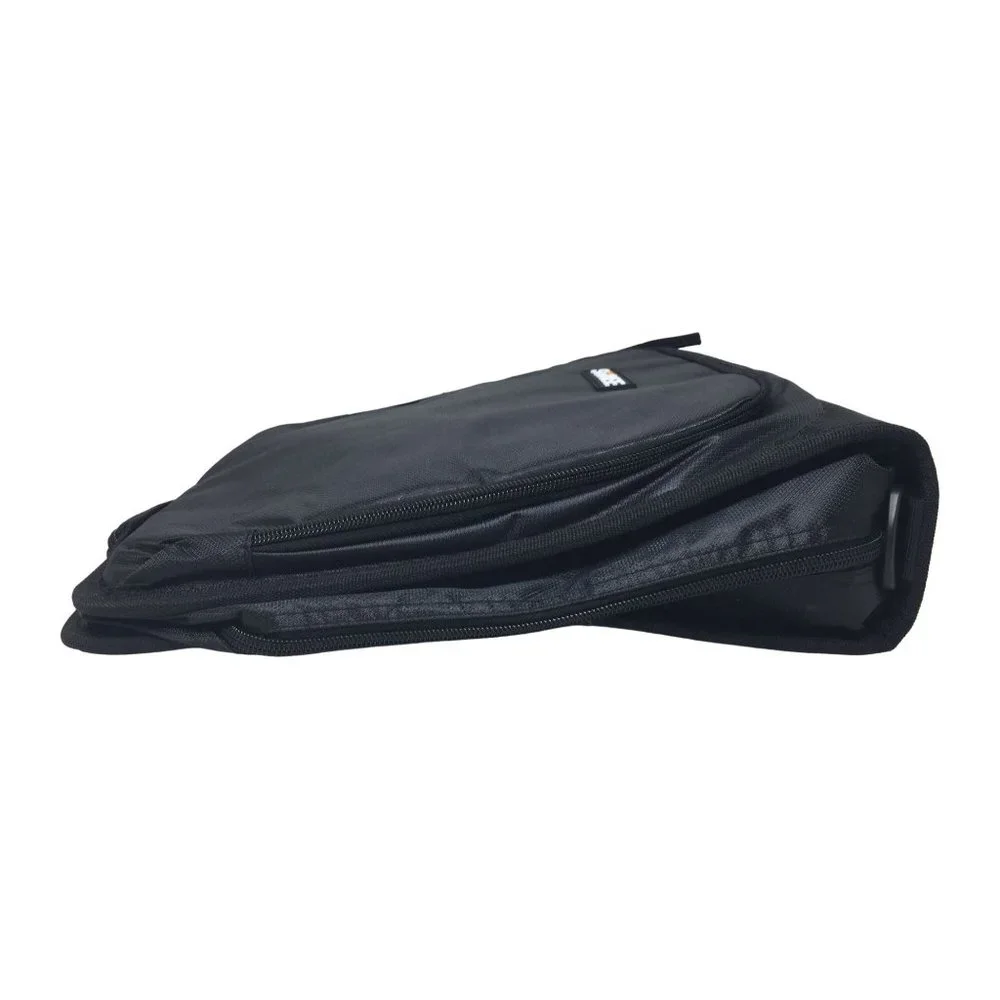 Zipper Binder Bag with Laptop Pocket and Shoulder Strap-3 Inches- 3-Ring Organiz